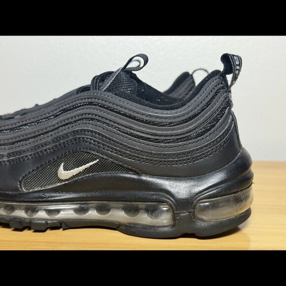 Size 5.5 - Nike Air‎ Max 97 Womens Black Silver Running Shoes DM8347-001 Ladies - Picture 6 of 9